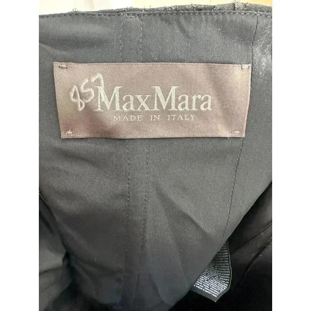 Max Mara, shoulderless Jumpsuit, Black, 8 - Picture 4 of 6
